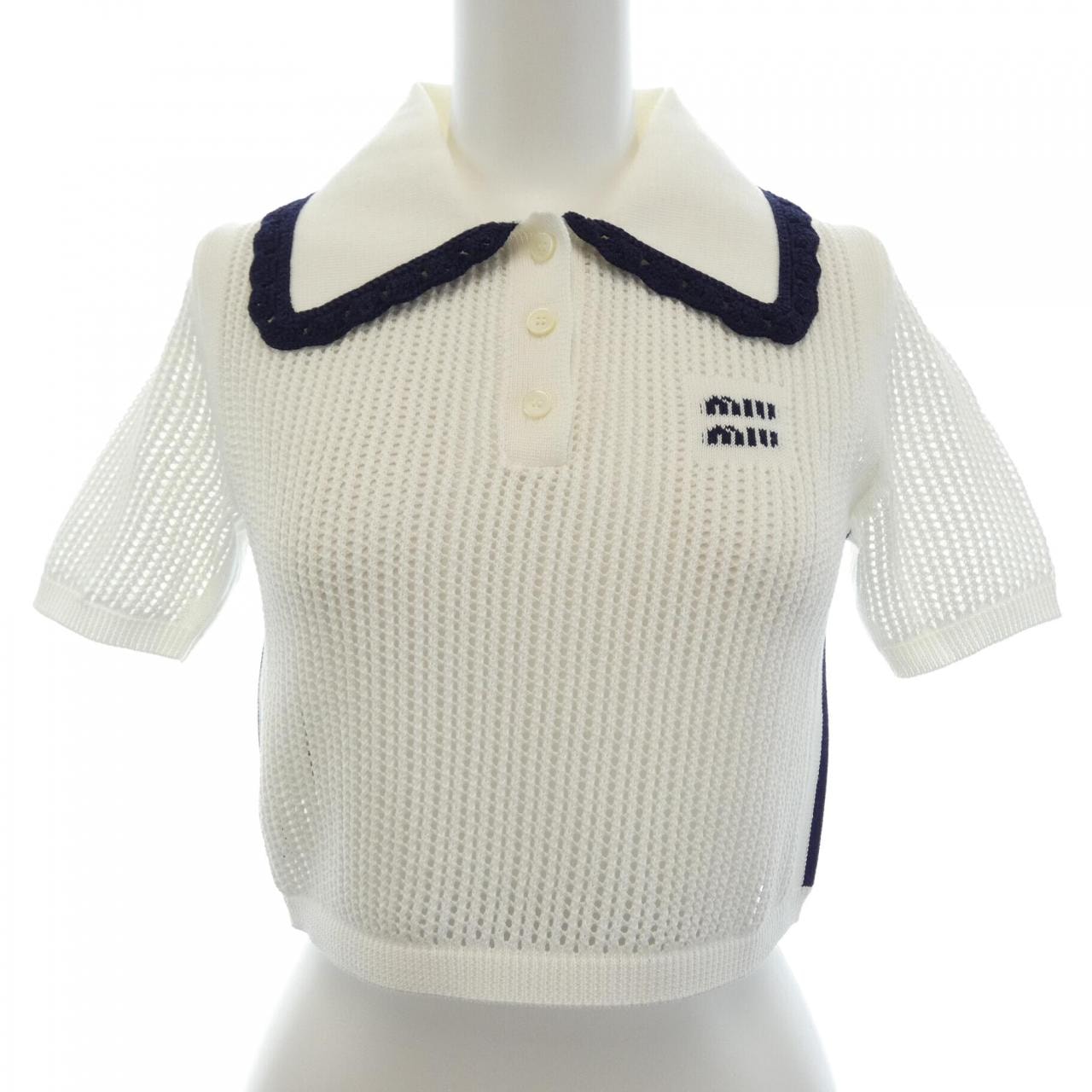 ミュウミュウ MIU MIU MML790 S232 1U7U ポロシャツ