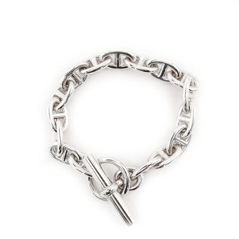 HERMES【エルメス】 ブレスレット シェーヌダンクル MM 16コマ