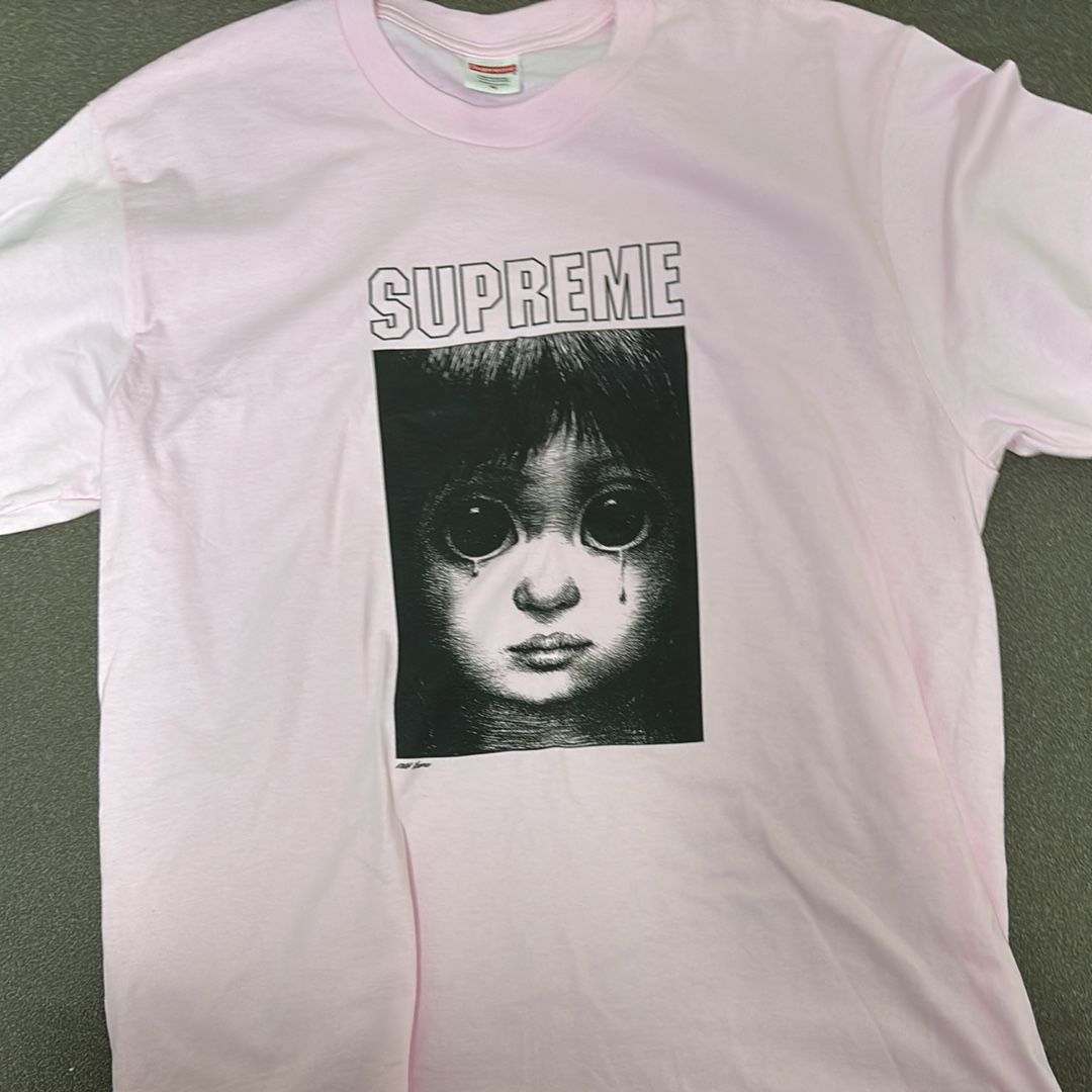 Supreme Margaret Keane Teardrop Tee "Light Pink"