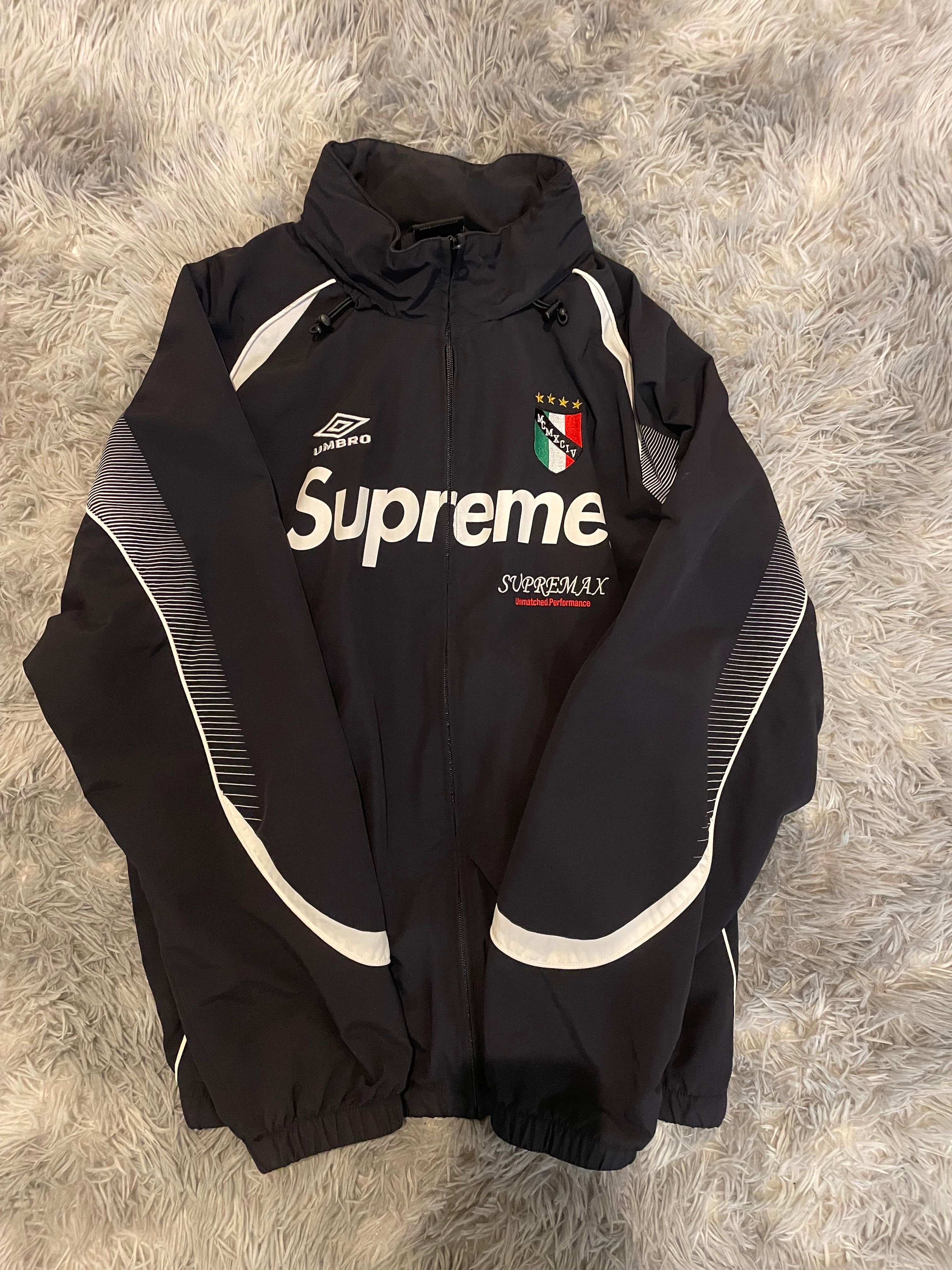 Supreme umbro トラックジャケット スニダン鑑定済 Supreme /Umbro Cotton Ripstop Track Jacket 