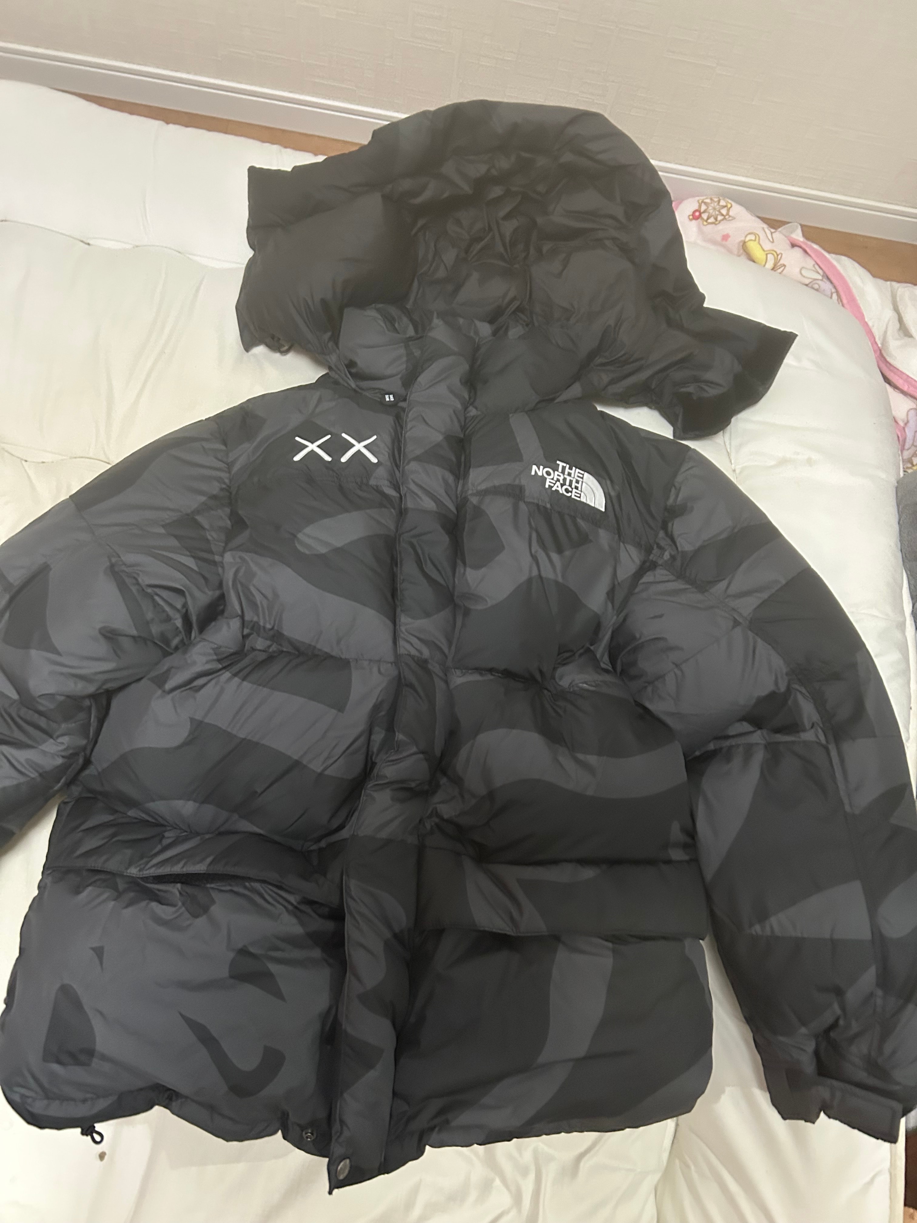 The North Face x Kaws Retro 1994 Himalayan Parka - 22FW "Black Print"