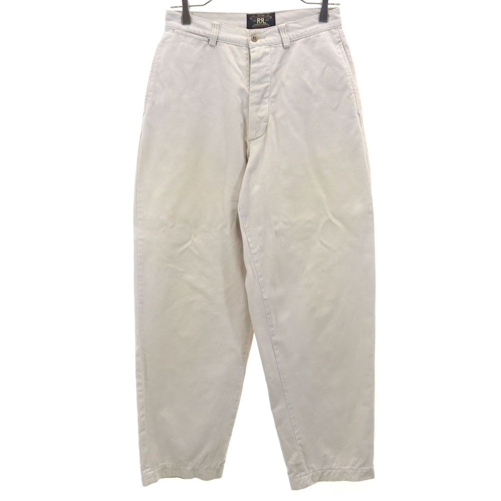 RRL ダブルアールエル 90s USA製 赤3星 初期タグ ロングパンツ W28 ベージュ ボタンフライ