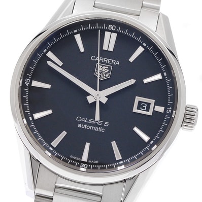 ☆良品 タグホイヤー カレラ キャリバー5 WAR211A-1 メンズ 【中古】