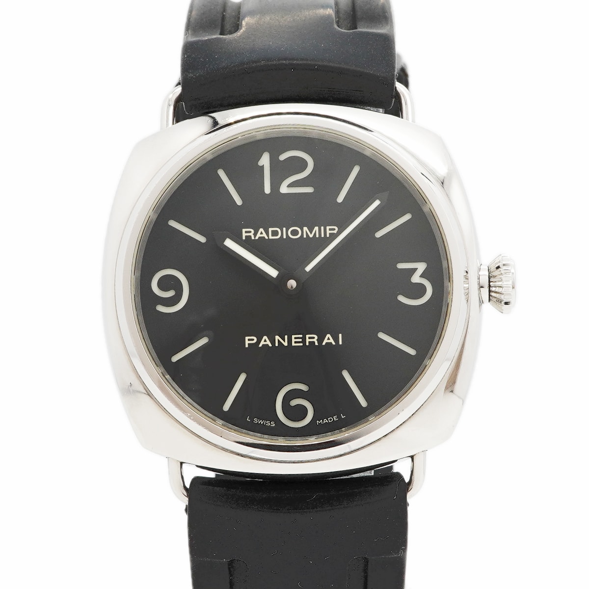 ★最終価格★SALE【6wgb0125】オフィチーネパネライ ラジオミール ベース PAM00210 黒文字盤【中古】腕時計 メンズ