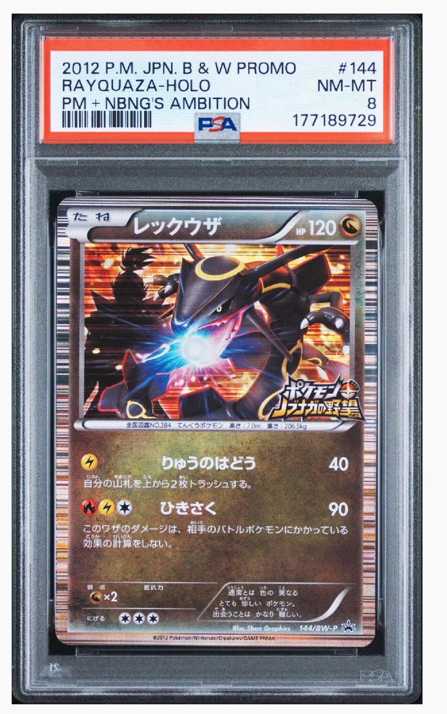 レックウザ P [BW-P 144/BW-P](プロモーションカード「ポケモン +