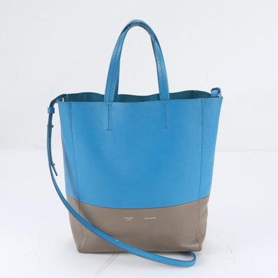 ■美品 セリーヌ スモール バーティカル カバショルダーバッグ レザー