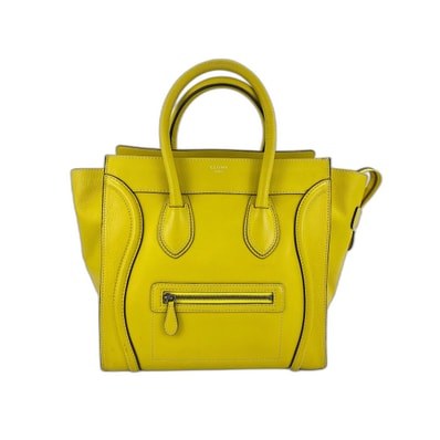 セリーヌ CELINE ラゲージファントム ハンドバッグ【中古】