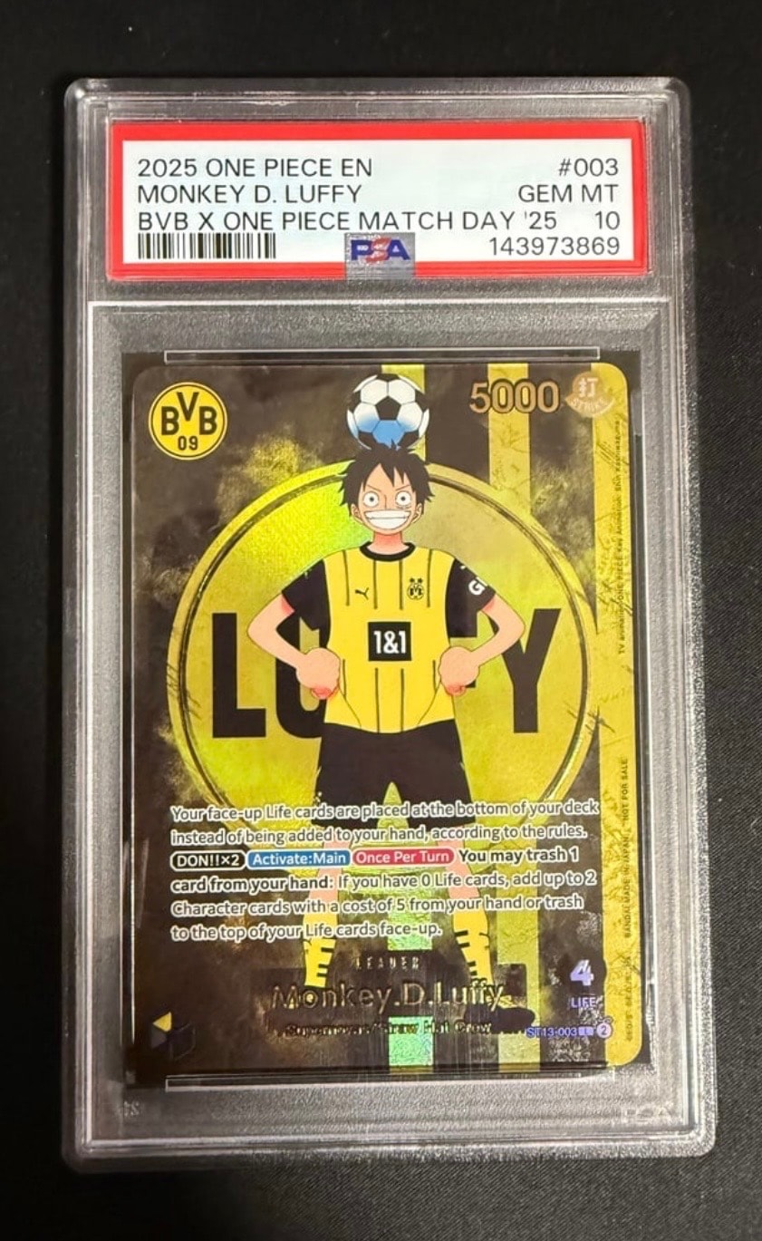 PSA10】モンキー・D・ルフィ L [ST13-003]【英語版】(プロモーション