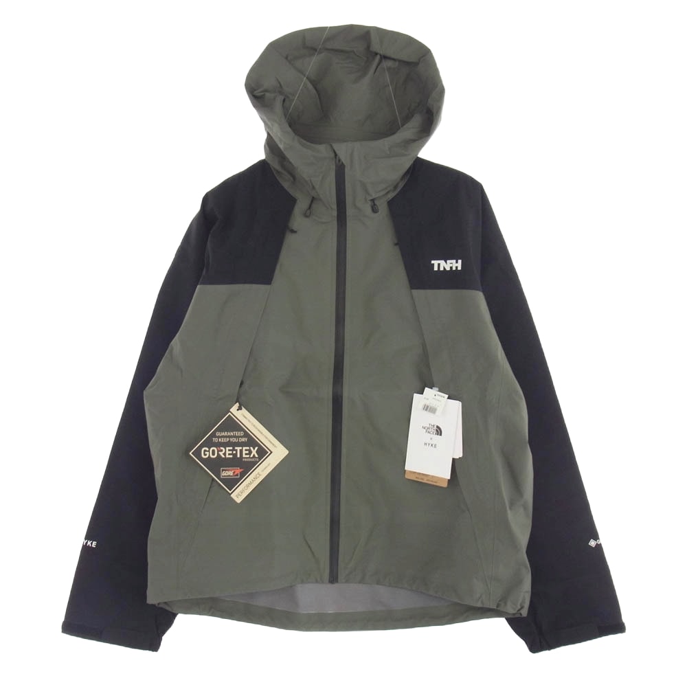 THE NORTH FACE ノースフェイス ナイロンジャケット 24AW NPW245HK ×HYKE ハイク GTX Trail Jacket ゴアテックストレイルジャケット ナイロン ジャケット ブラック系 カーキ系 L【新古品】【未使用】【中古】