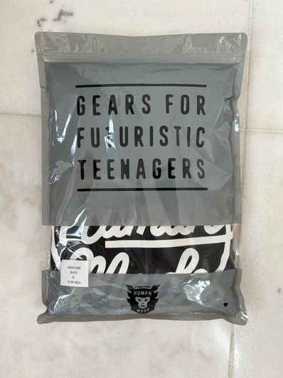 HUMAN MADE HEART L/S T-SHIRT "Black"