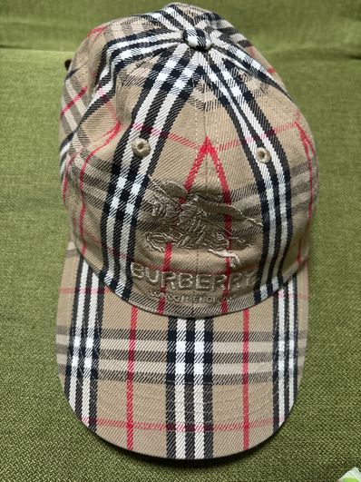 Supreme / Burberry Denim 6 Panel "Beige"