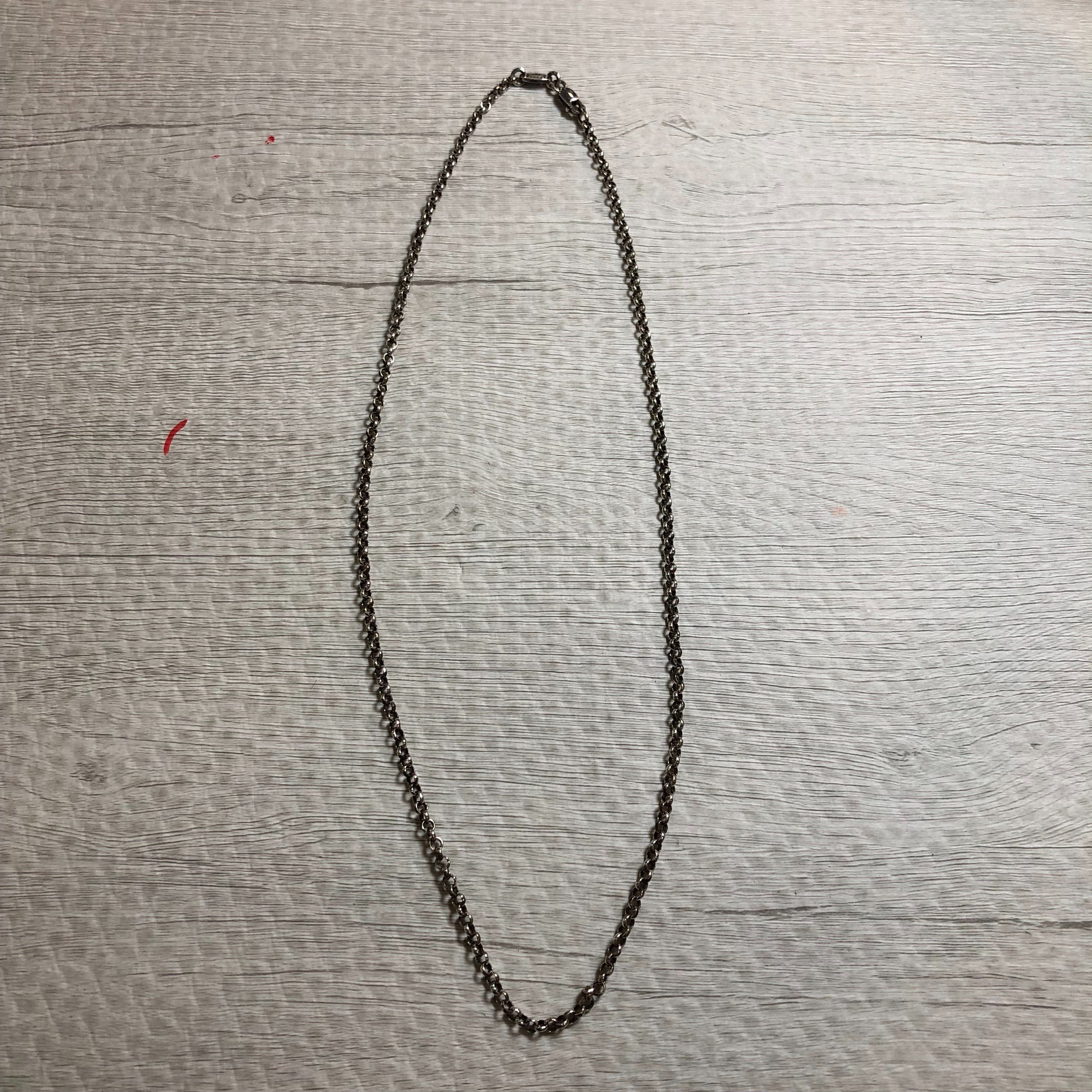 クロムハーツ ロールチェーン16インチ