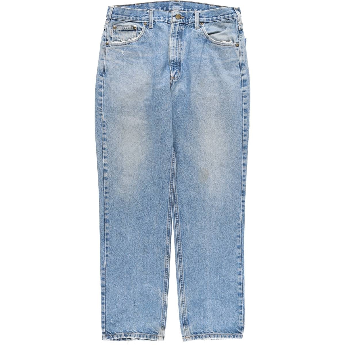 古着 カーハート Carhartt テーパードデニムパンツ メンズw35相当/eaa617215