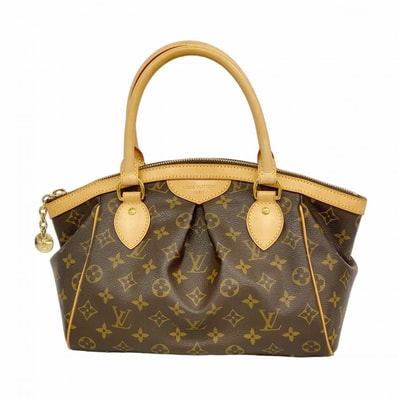 【6dc3338】ルイヴィトン ハンドバッグ モノグラム ティヴォリPM M40143 ブラウン【中古】レディース