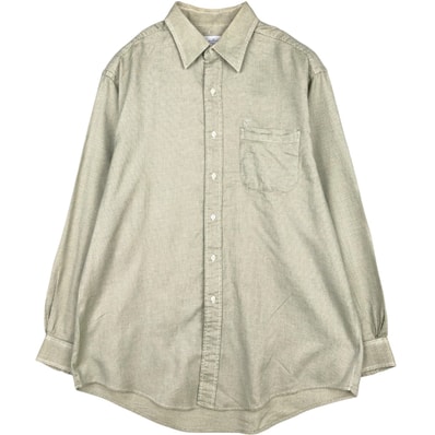 古着 ブルックスブラザーズ Brooks Brothers MAKERS 長袖 コットンチェックシャツ USA製 メンズL相当/eaa673047
