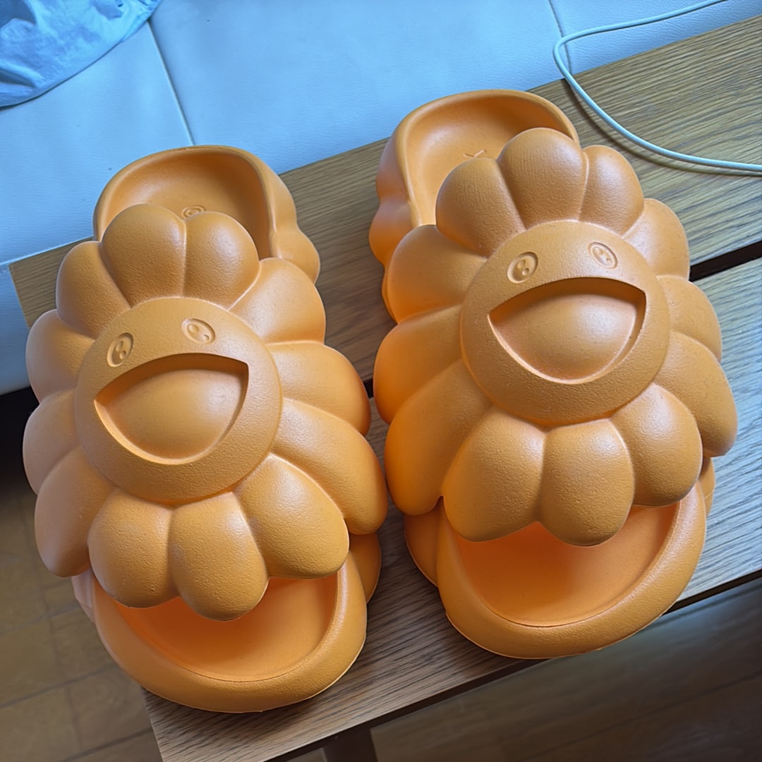 Takashi Murakami Ohana Hatake Ohana Full Bloom Sandal "Apricot"