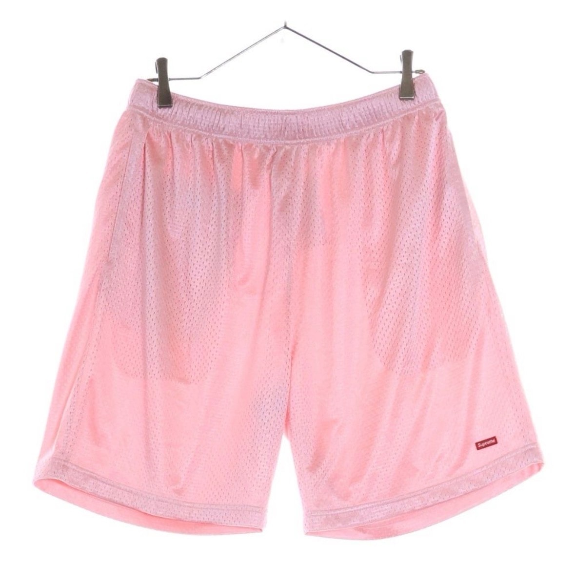 シュプリーム スモール ボックス バギー メッシュ ショートパンツ "ピンク"