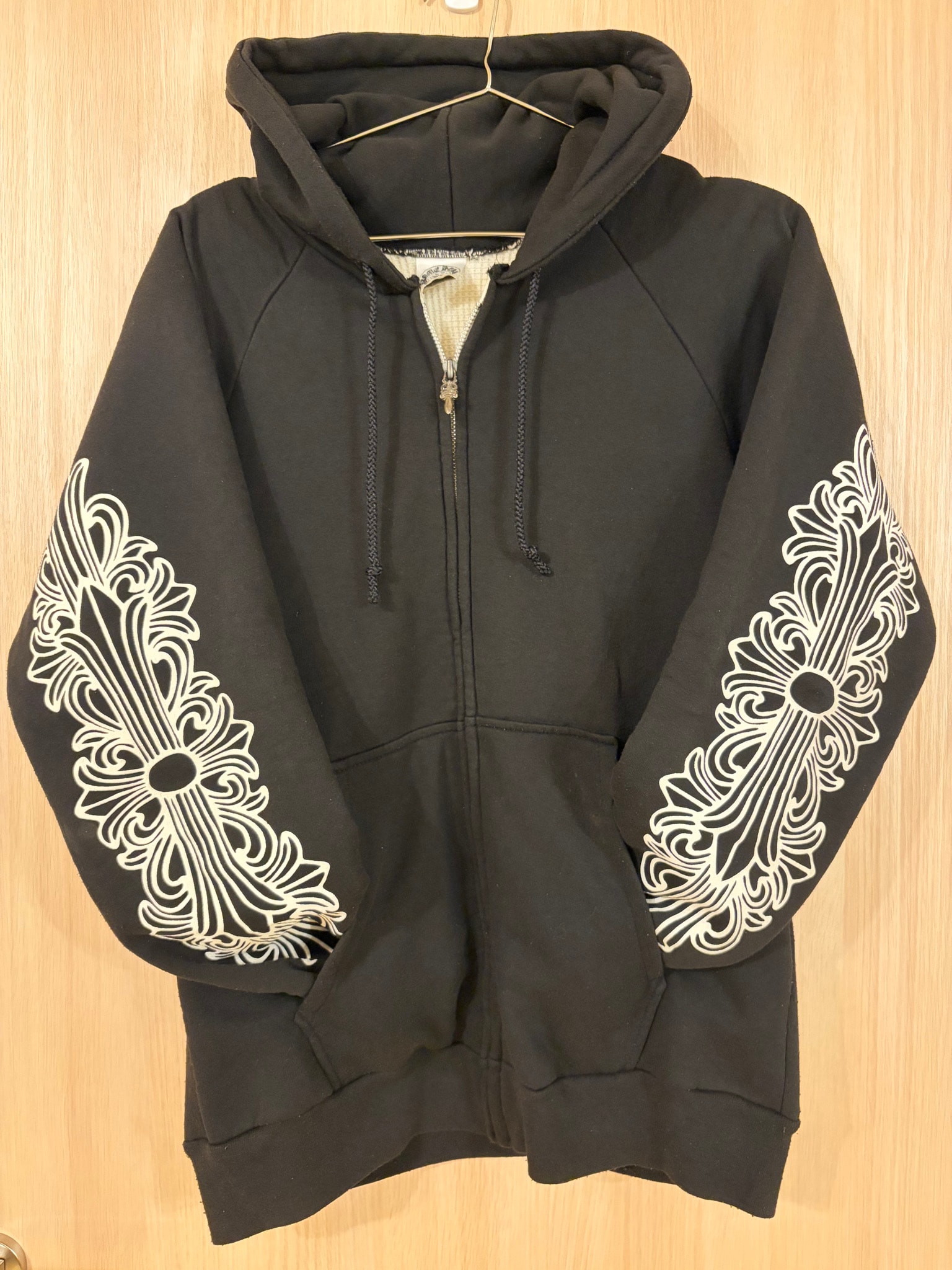CHROME HEARTS ジップパーカー ブラック