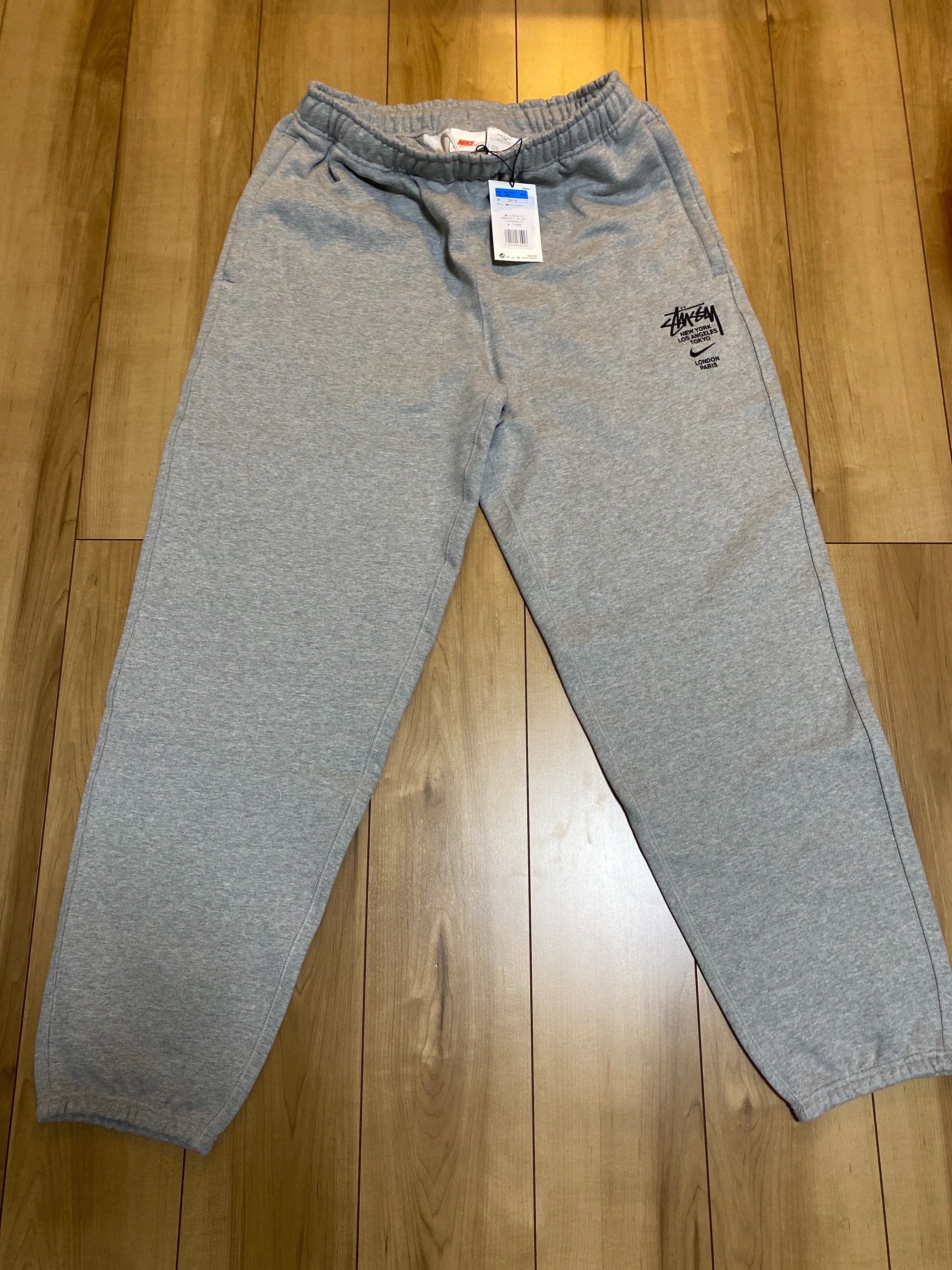 Nike x Stussy International Sweatpants (US Size) "Grey" DC4227-050