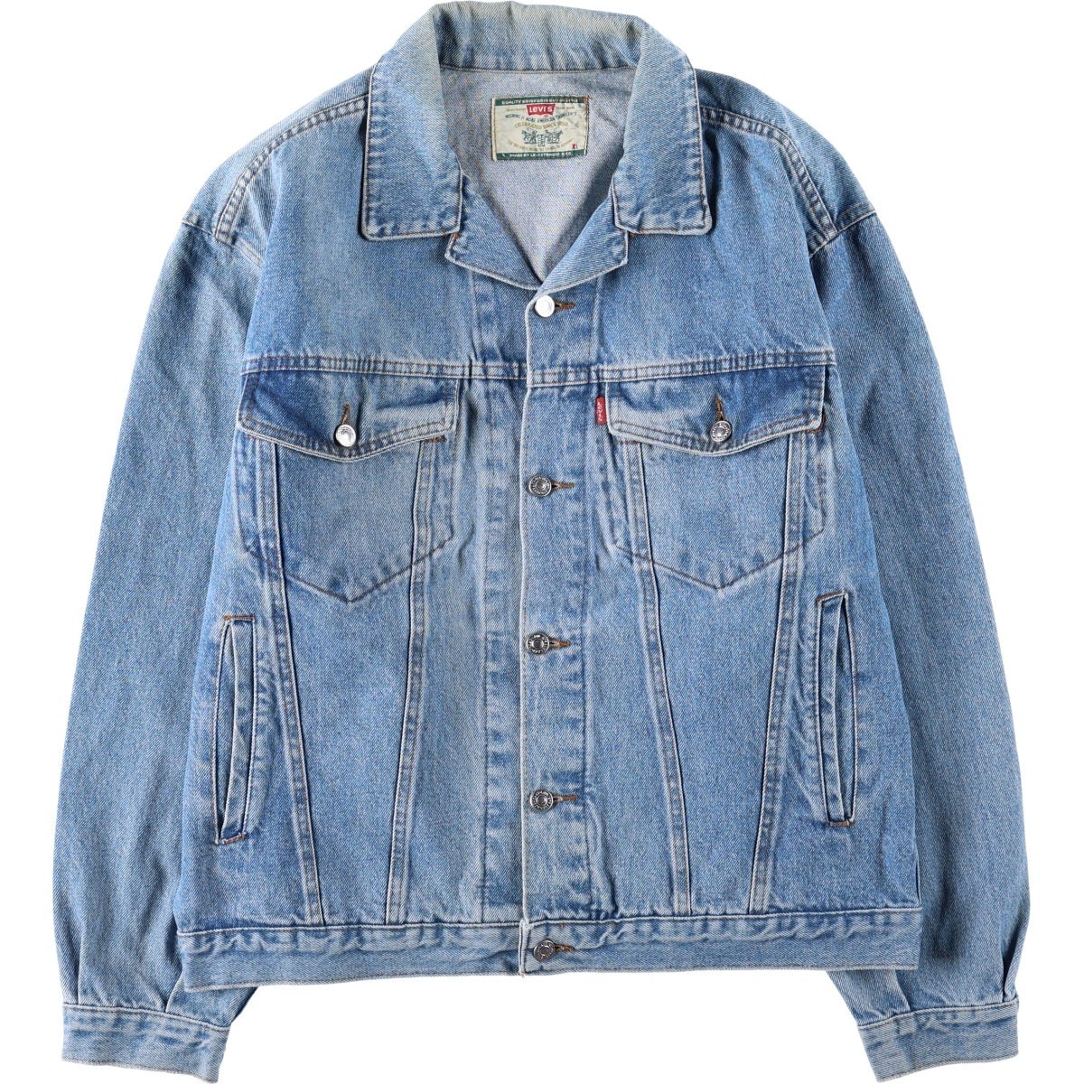 古着 90年代 リーバイス Levi's デニムジャケット Gジャン メンズXL相当 ヴィンテージ/eaa670763