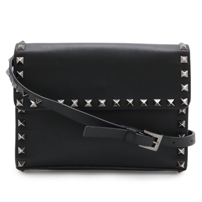 ヴァレンティノ・ガラヴァーニ ロックスタッズショルダーバッグ レディース