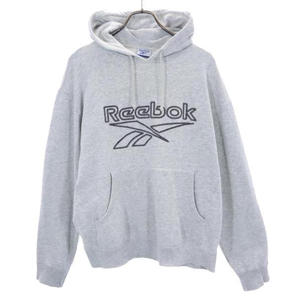 Reebok 長袖 スウェットパーカー