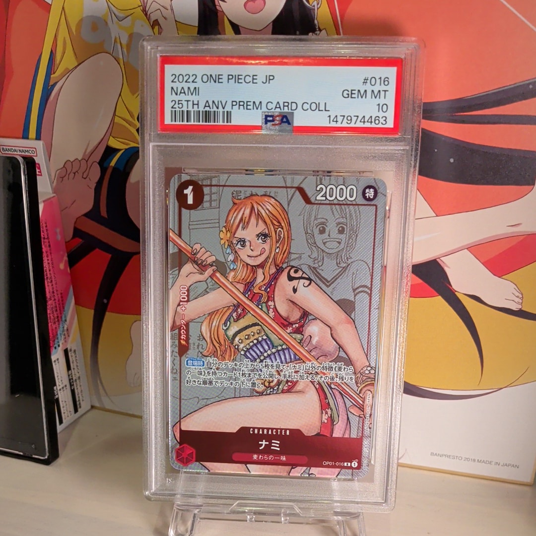 PSA10】ナミ R-P [OP01-016] (プレミアムカードコレクション25周年