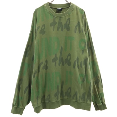 ZARA ザラ 長袖 トレーナー L カーキ