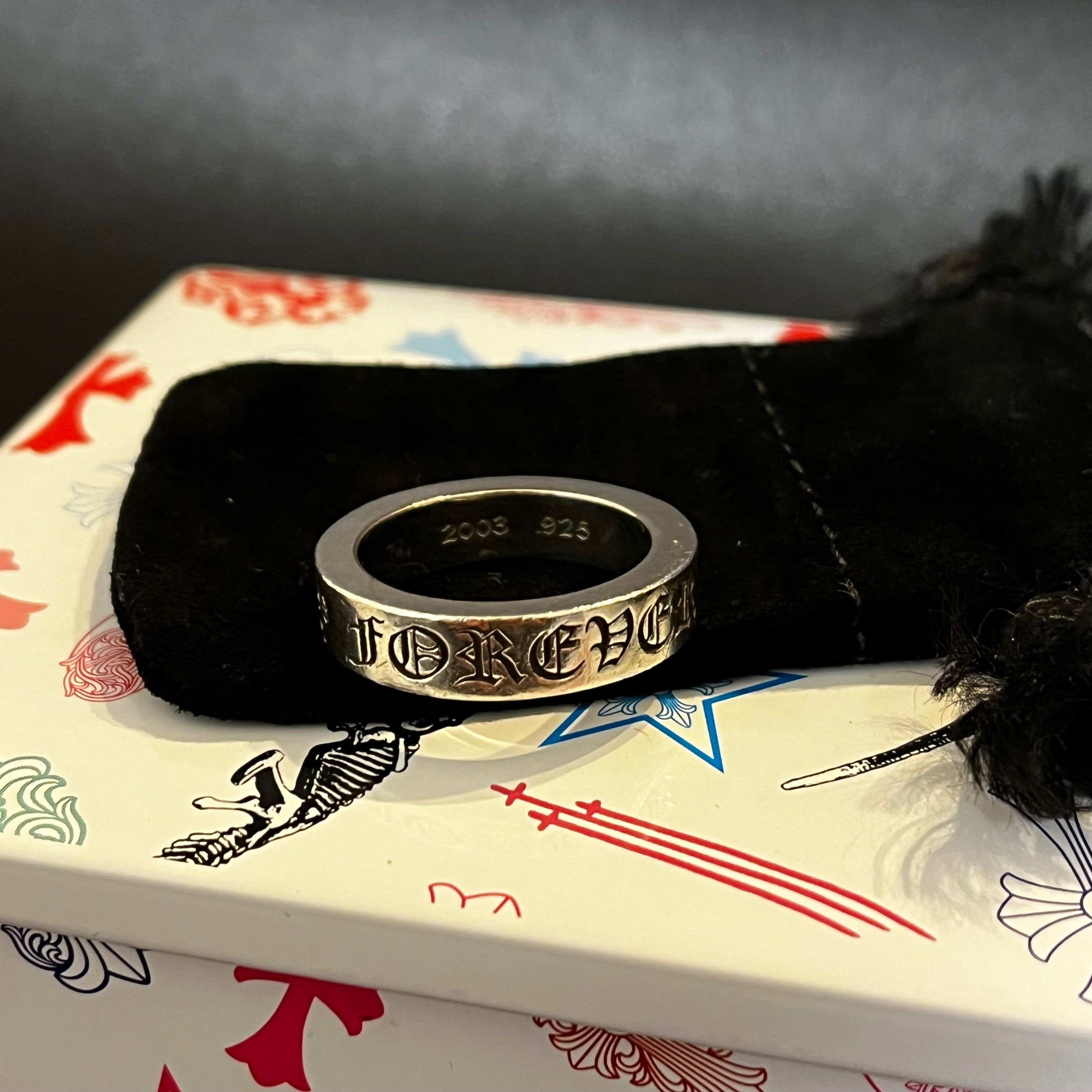 Chrome Hearts Spacer Ring 6mm CH Forever "Silver"