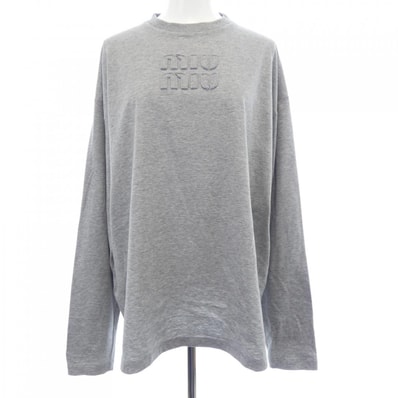 ミュウミュウ MIU MIU MIU MIU ロゴ MJL862 S232 1YXT Tシャツ