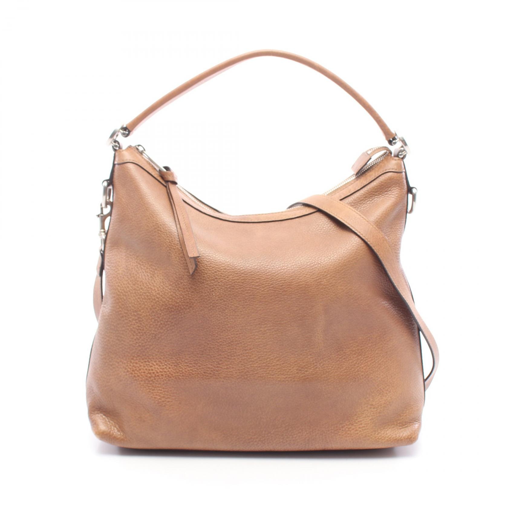 グッチ GUCCI ミスGG 2WAY ショルダーバッグ バッグ レザー レディース ブラウン系 326514 【中古】