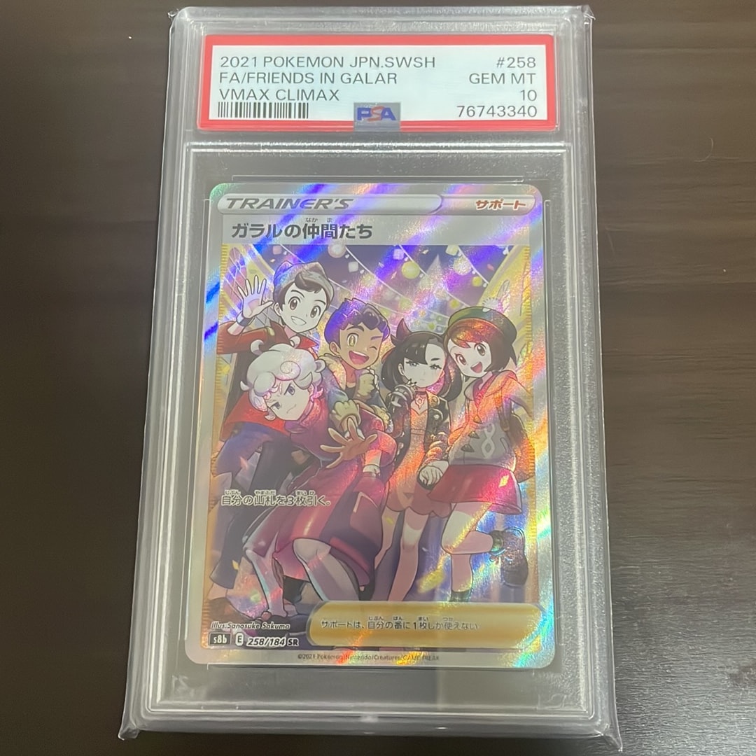 ガラルの仲間たち SR[S8b 258/184](ハイクラスパック「VMAXクライマックス」)