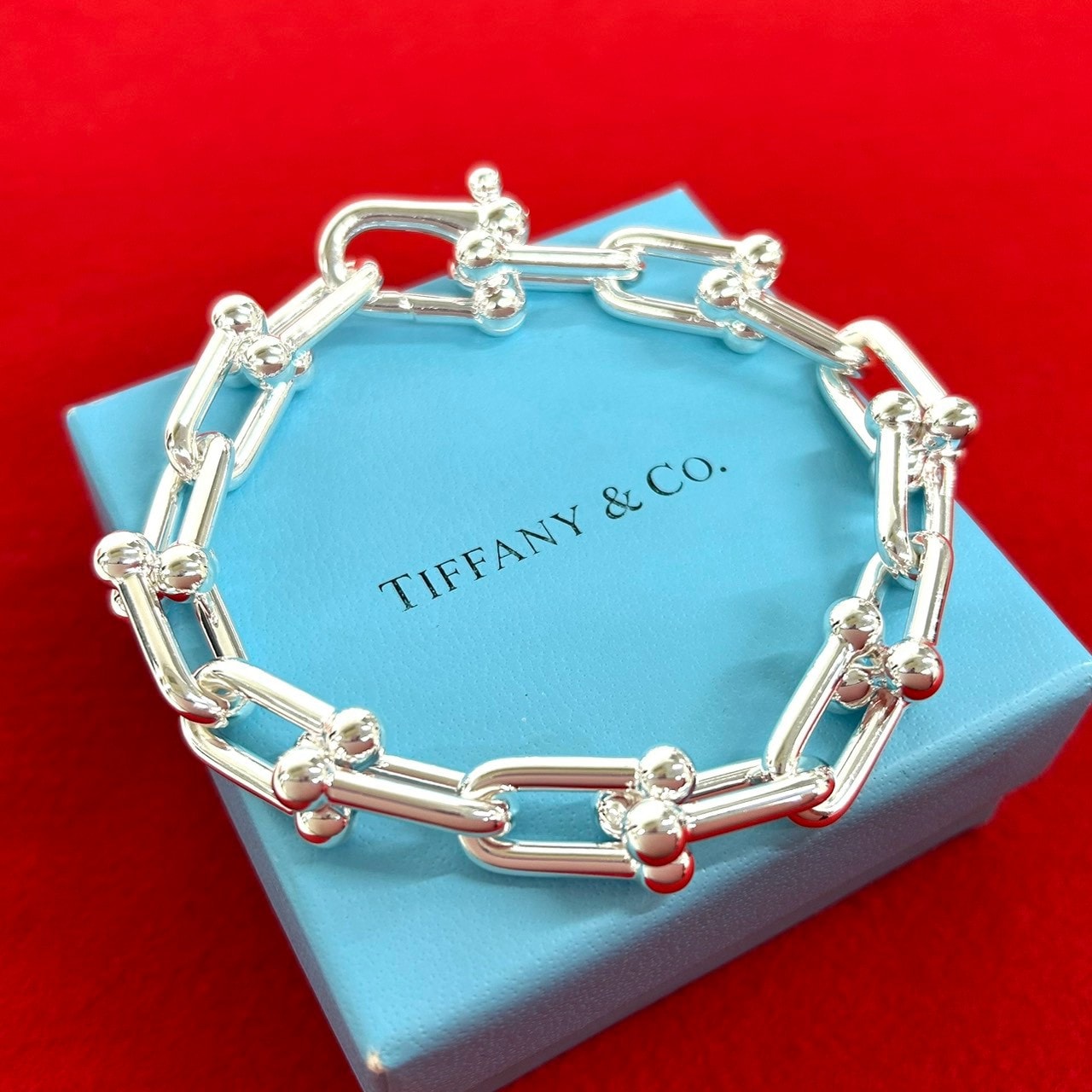 TIFFANY&Co. ティファニー ハードウェア ラージリンク 16コマ ブレスレット シルバー925 ブレスレット シルバー
19972
