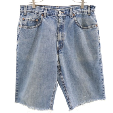 Levi's リーバイス 550 デニムショートパンツ W36 ウォッシュブルー