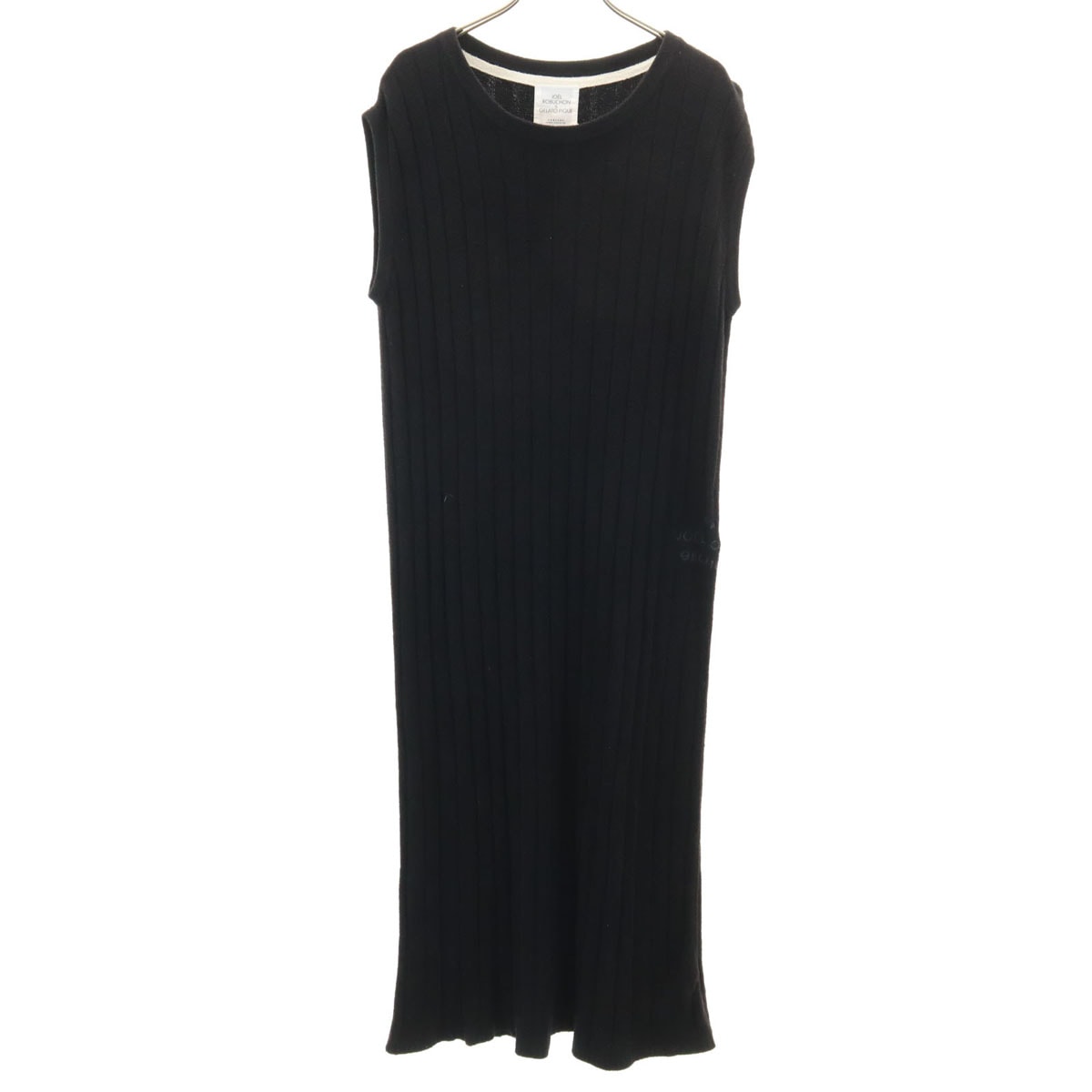 gelato pique ジェラートピケ JOEL ROBUCHON ジョエルロブション コラボ ノースリーブ ロングワンピース F ブラック ルームウェア