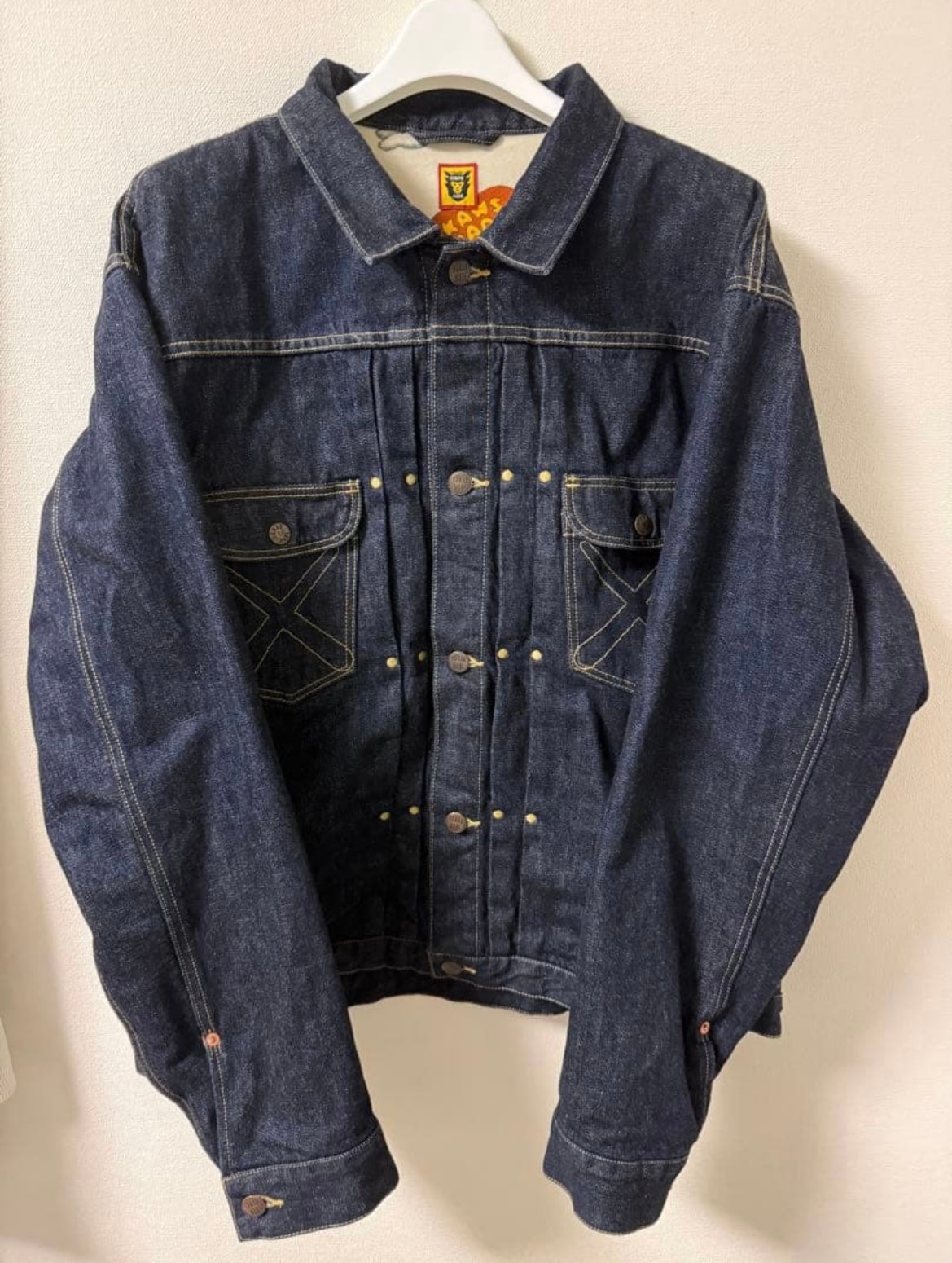 HUMAN MADE x KAWS Made Denim Work Jacket #1 "Indigo"