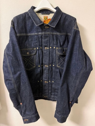 HUMAN MADE x KAWS Made Denim Work Jacket #1 "Indigo"