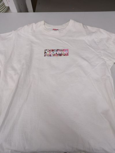 Supreme COVID-19 Relief Box Logo Tee "White"