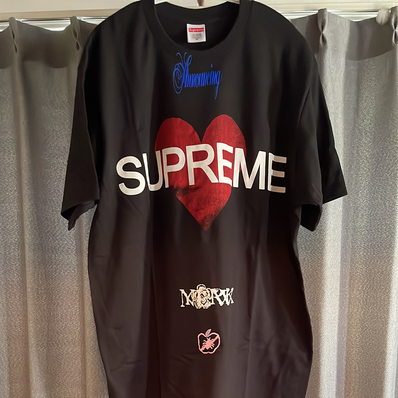 Supreme Announcing Tee "Black"