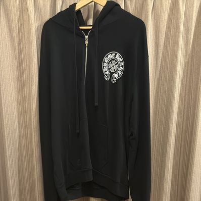Chrome Hearts Horseshoe Zip Hoodie Tokyo Exclusive "Black"