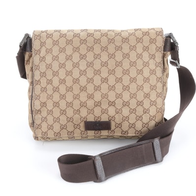 ■美品 グッチ GGキャンバス 146236 ショルダーバッグ