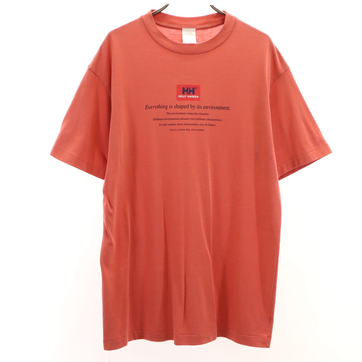 HELLY HANSEN ヘリーハンセン 半袖 Tシャツ L オレンジ系