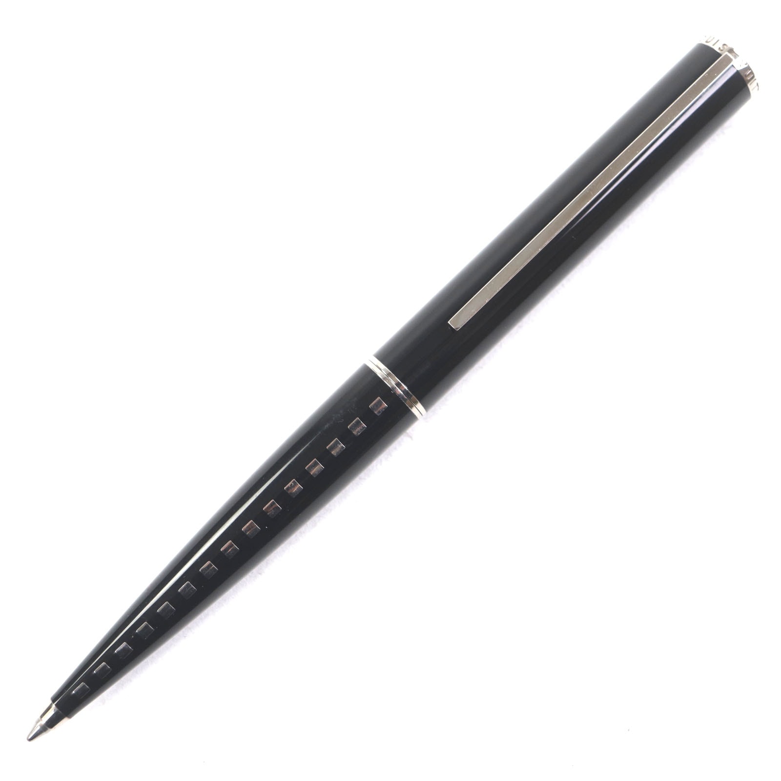 良品 ルイヴィトン ボールペン ジェットリーニュ ブラック シルバー メンズ N79252