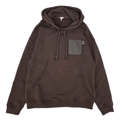 【値下げ】LOEWE ロエベ 24SS リラックスフィット フーディー(コットン) アナグラム レザーパッチ フーデッドパーカー パーカー H526Y25X63 メンズ【中古】