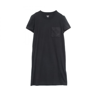 エルメス HERMES ワンピース 衣料品 トップス コットン レディース ブラック系 4E4515DA 【中古】