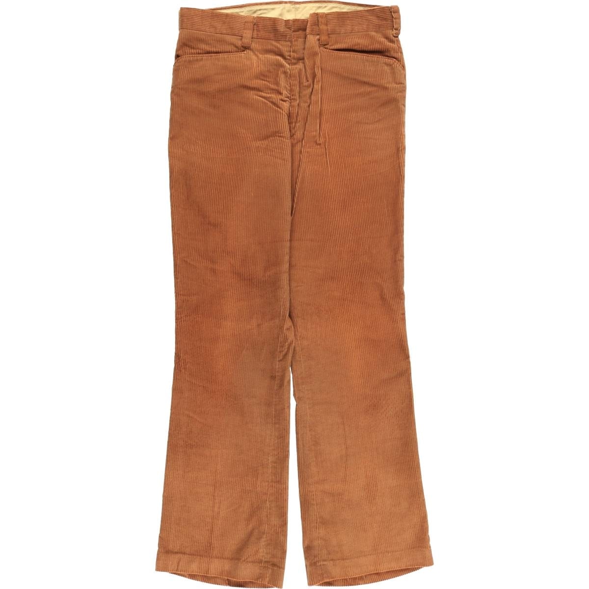 古着 70年代 リーバイス Levi's STA-PREST スタプレ フレアカット コーデュロイパンツ メンズw34相当 ヴィンテージ/eaa609076