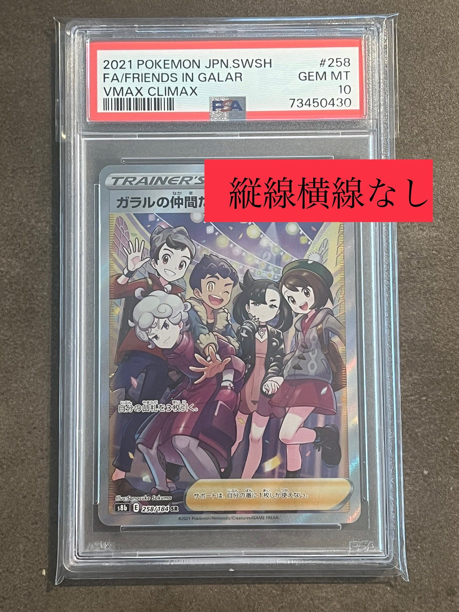 ガラルの仲間たち SR[S8b 258/184](ハイクラスパック「VMAXクライマックス」)