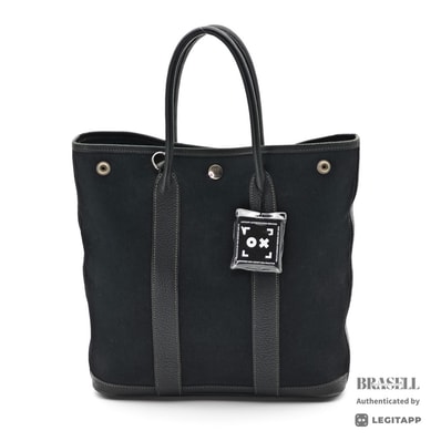 HERMES エルメス 不鮮明 ハンドバッグ Canvas ユニセックス