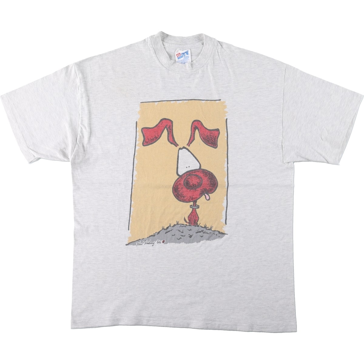 古着 90年代 ヘインズ Hanes BEEFY-T プリントTシャツ USA製 メンズXL相当 ヴィンテージ/eaa664436