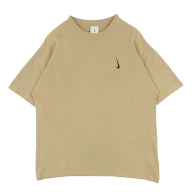NIKE ナイキ Tシャツ BILLE ELISH NRG LA S/S TEE Mushroom ビリー アイリッシュ マッシュルーム Tシャツ ベージュ系 M【中古】